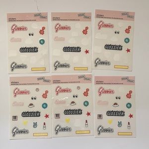 Glossier Stickers ✨